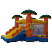 inflatable slide bouncer combo
